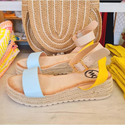 Sandalias Yute Colores [2]