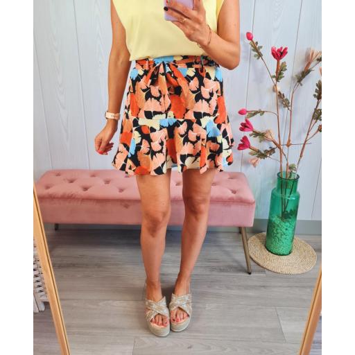 Falda-Pantalón Hojas Marrones [3]