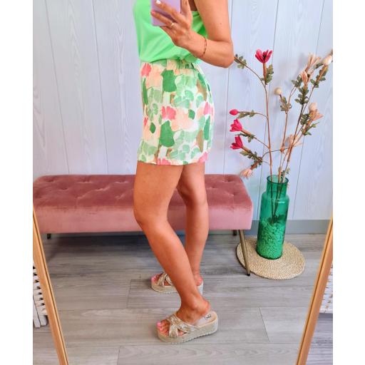 Falda-Pantalón Hojas Verdes [2]