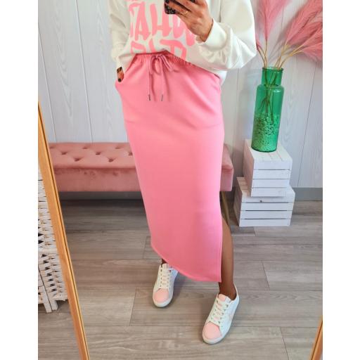Falda Larga Rosa [0]