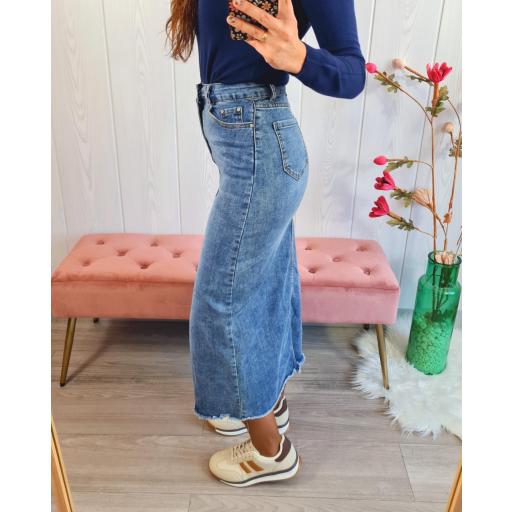 Falda Midi Vaquera [3]
