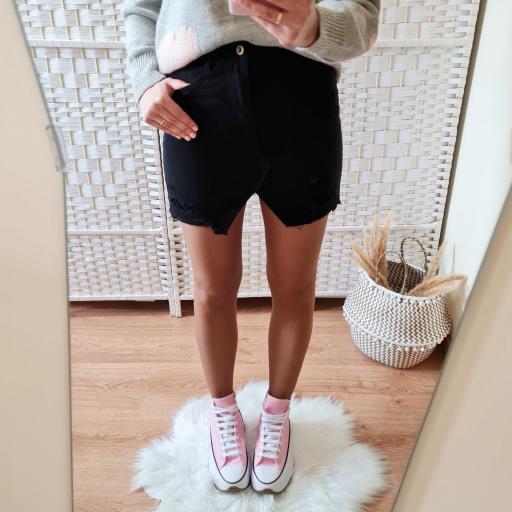 Falda Mini Negra [1]
