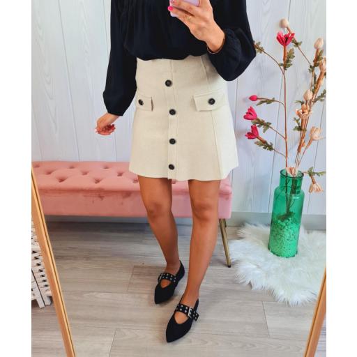 Falda Punto Beige [2]