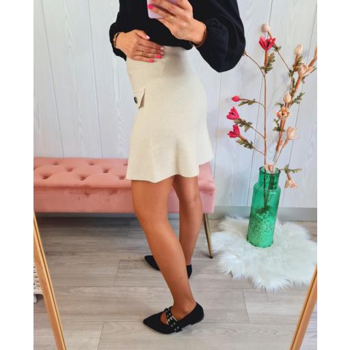 Falda Punto Beige [3]