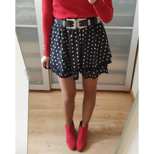 Falda Negra Lunares [1]