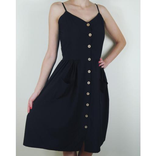 Vestido Midi Negro [1]