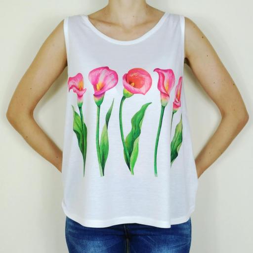 Camiseta Calas Rosas [1]
