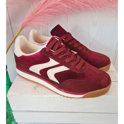 Zapatillas Viena Granate [0]