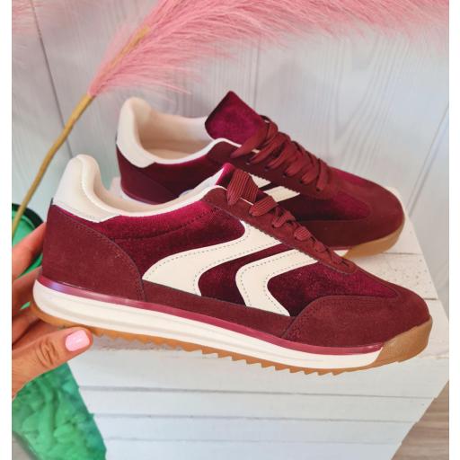 Zapatillas Viena Granate [1]