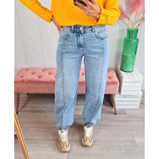 Jeans Claros Goma [1]