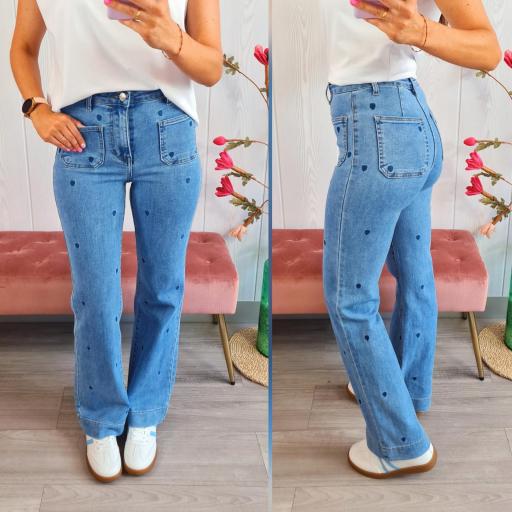 Jeans Corazones Azules [0]