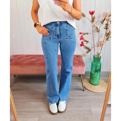 Jeans Corazones Azules [3]