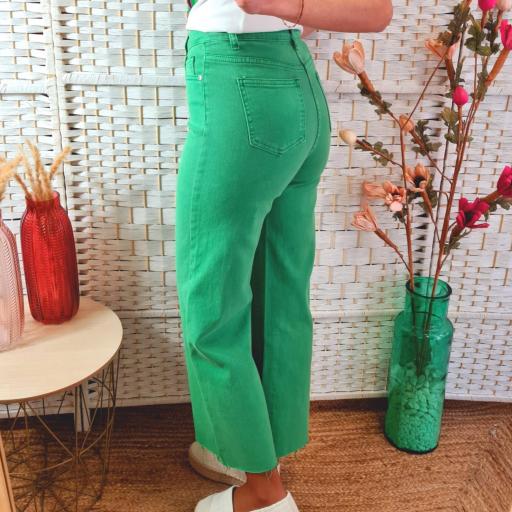 Jeans Cropped Verde [3]
