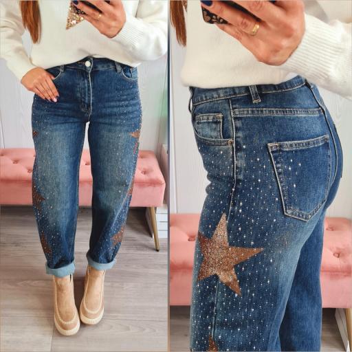 Jeans Estrellas Brillos [0]