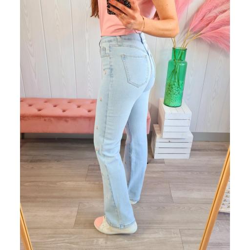 Jeans Flores Rosas [2]