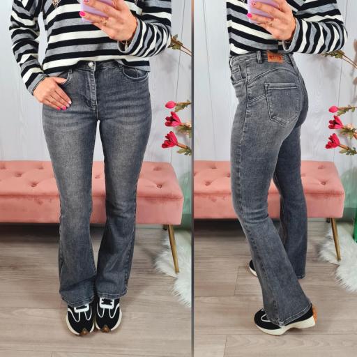 Jeans Gris Campana [0]