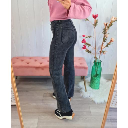 Jeans Grises Trenzados [2]