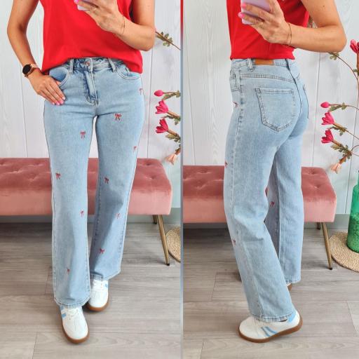 Jeans Lazos Rojos [0]