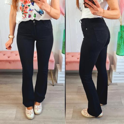 Jeans Lucía Negros Faja