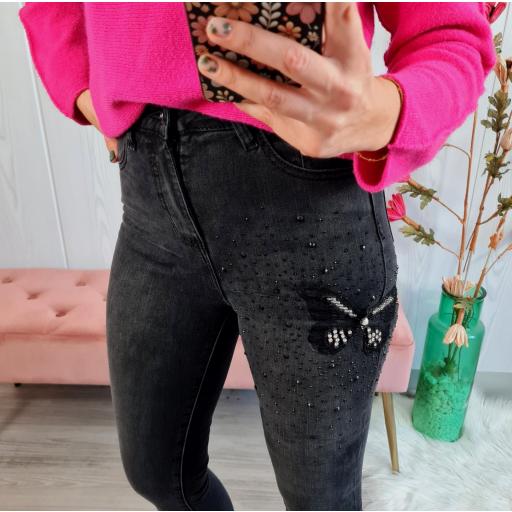 Jeans Negro Tachas [1]