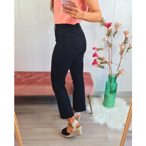Jeans Negros Bolsillos [3]