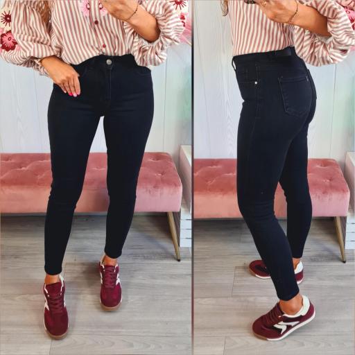 Jeans Silvia Negros Faja [0]