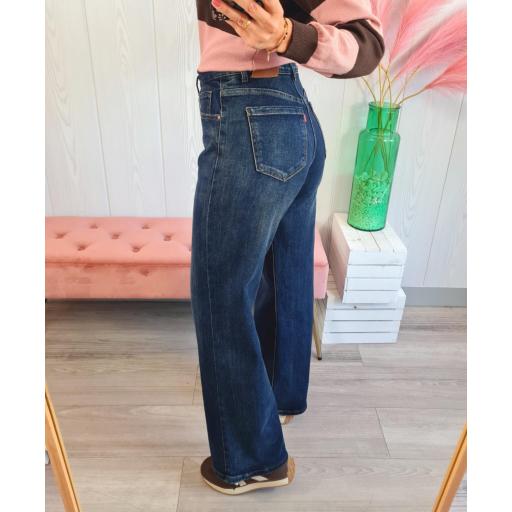 Jeans Wide Leg Faja Desteñidos [2]