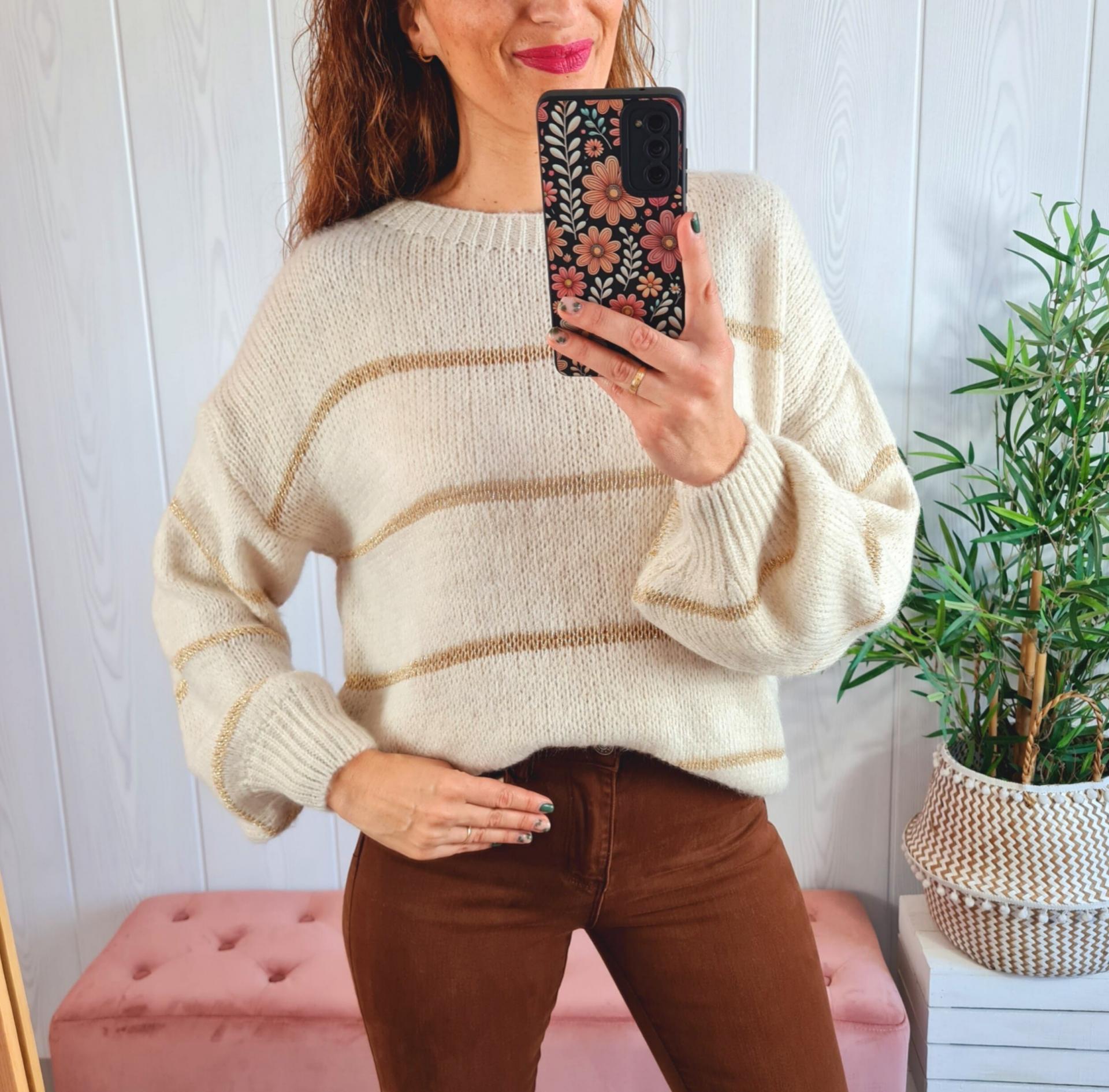 Jersey Beige Golden