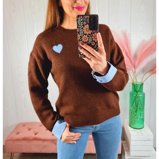 Jersey Chocolate Corazón [1]