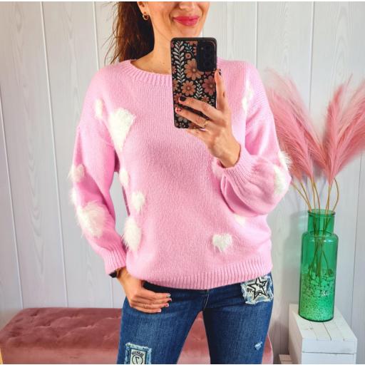 Jersey Corazones Rosas [1]