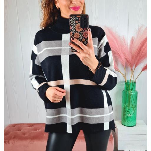 Jersey Cuadros Negros [1]