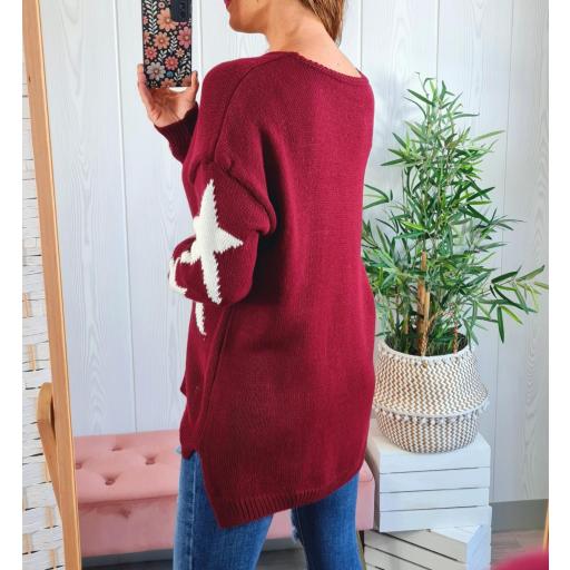 Jersey Granate Estrellas [3]