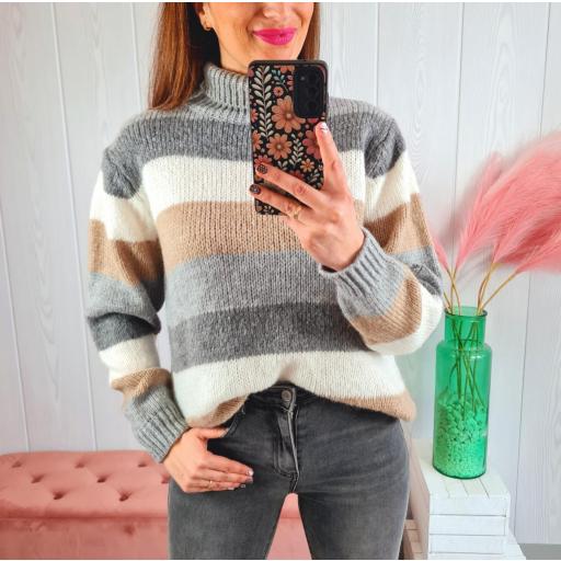 Jersey Gris/Camel [0]