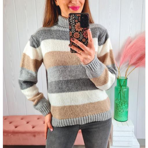 Jersey Gris/Camel [1]