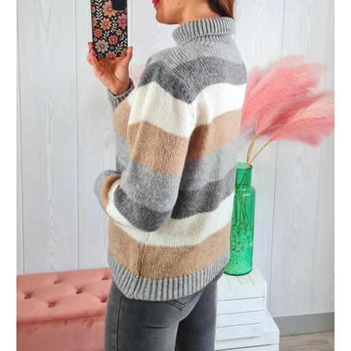 Jersey Gris/Camel [2]