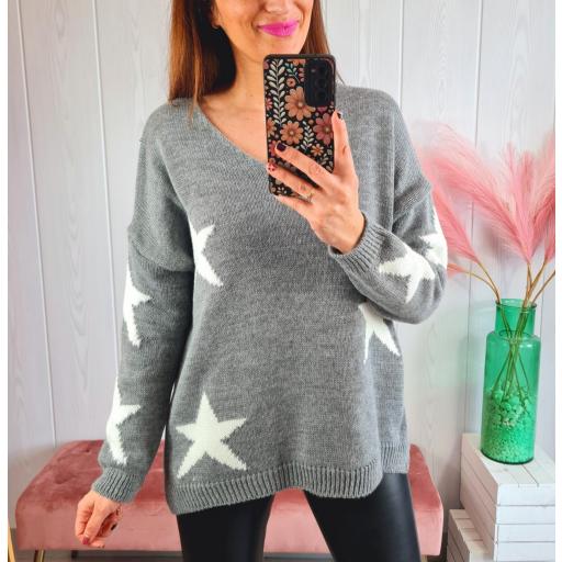 Jersey Gris Estrellas [1]
