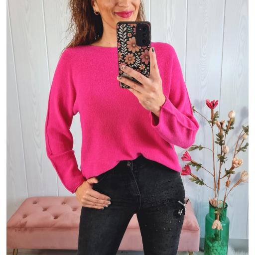 Jersey Liso Fucsia