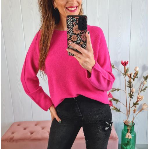 Jersey Liso Fucsia [3]