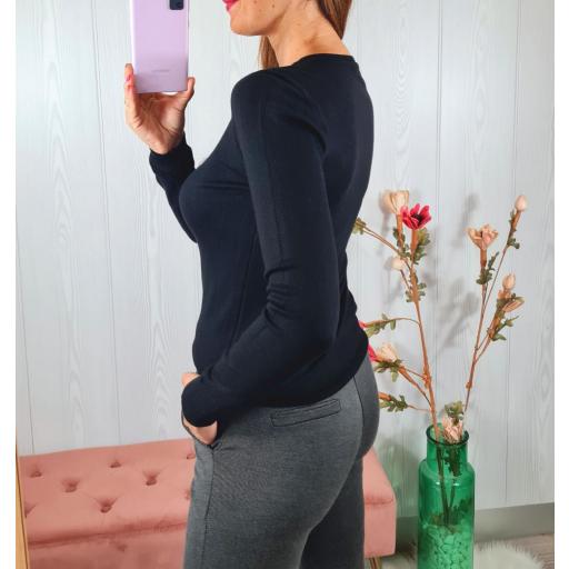 Jersey Liso Negro [2]