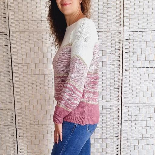 Jersey Lluvia Rosa [2]