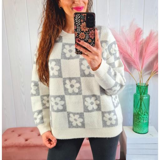 Jersey Margaritas Grises [0]