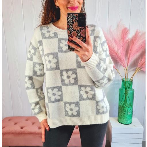 Jersey Margaritas Grises [3]