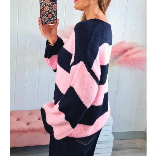 Jersey Navy Rosa [2]