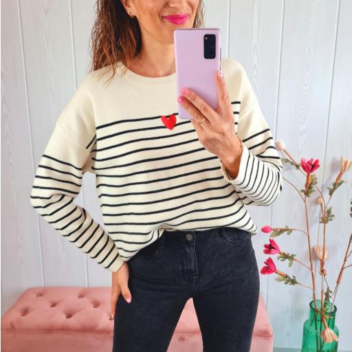 Jersey Navy Corazón [0]