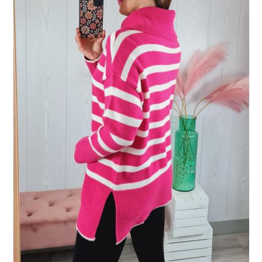 Jersey Navy Fucsia [2]