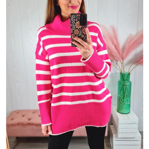 Jersey Navy Fucsia [3]