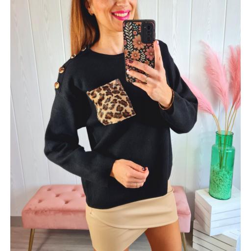 Jersey Negro Print [3]