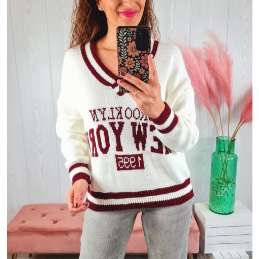 Jersey New York Blanco [1]