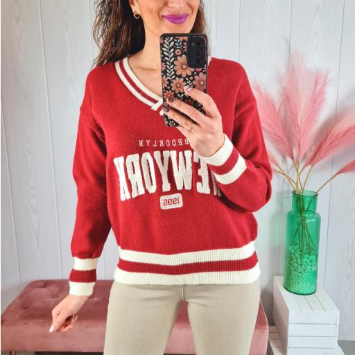 Jersey New York Granate [2]