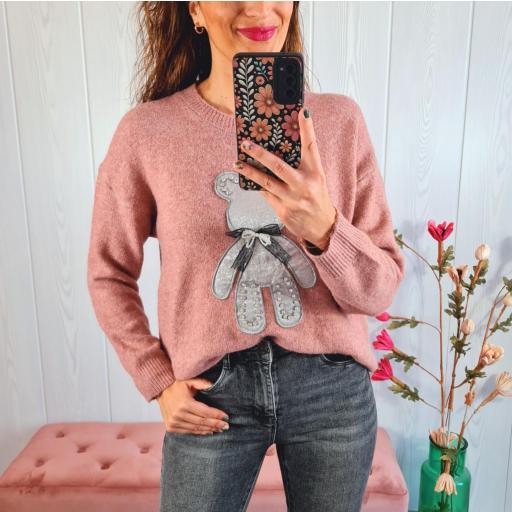 Jersey Oso Rosa